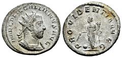 Roman Imperial Gallienus. Antoninianus. 255-256 AD. Rome. (Ric-V 1.159). (Rsc-888). Anv.: IMP C P LIC GALLIENVS P F AVG, radiate and cuirassed bust to right. Rev.: PROVIDENTIA AVGG, Providentia standi