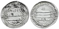 Al Andalus Coinage Other Islamic coins. `Abd Allah Al-Ma`mun. Dirham. 199 H. Madinat Samarqand. Abbasid Caliphate. (Album-223.4). (Lowick-2668). Ag. 2,91 g. Citing "al-Mashriq" on the obverse and al-R