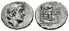 Greek Coins Cappadocian Kingdom. Ariobarzanes I Philoromaios. Drachm. RY 13 = 83-2 BC. Mint A (Eusebia-Mazaka). (Simonetta-10). (Hgc-7,846). Anv.: Diademed head to right. Rev.: ΒΑΣΙΛΕΩΣ ΑΡΙΟΒΑΡΖΑΝOY Φ