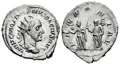 Roman Imperial Trajan Decius. Antoninianus. 249-251 AD. Rome. (Ric-IV 21b). (Rsc-86). Anv.: IMP C M Q TRAIANVS DECIVS AVG, radiate, draped and cuirassed bust to right. Rev.: PANNONIAE, the two Pannoni