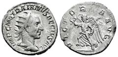 Roman Imperial Trajan Decius. Antoninianus. 249-251 AD. Rome. (Ric-IV 29c). (Rsc-113a). Anv.: IMP C M Q TRAIANVS DECIVS AVG, radiate and cuirassed bust right. Rev.: VICTORIA AVG, Victory advancing lef