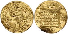 NETHERLAND'S GOLD | THE GRAIN COLLECTION Netherlands, Ducat 1587 - Friesland, Leeuwarden Early issue, only the second year ducats of the Netherlands type were minted in Friesland. Ducats from this min