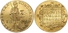 NETHERLAND'S GOLD | THE GRAIN COLLECTION Netherlands, Ducat 1801 - UtrechtIt is one of several dates of Utrecht gold ducats minted with dies made by Hendrik de Meijer (without a later collaboration wi
