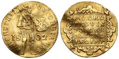 NETHERLAND'S GOLD | THE GRAIN COLLECTION Netherlands, Ducat 1802 - Holland, Enkhuizen - RARE mintAs mentioned earlier in the description of the ducat of 1801, some of the Holland ducats of 1796, 1797,
