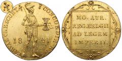 NETHERLAND'S GOLD | THE GRAIN COLLECTION Russia, Ducat 1841 - St. Petersburg95,760 copies of this date with the fleur de lis mark were minted in Utrecht. At the same time, the same date coins were ill