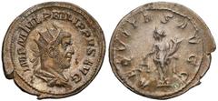 Ancient coins Philip I Arab (AD 244-249), AR Antoninianus, Rome mint, AD 247-249. Filip I Arab (244-249), Antoninian - Aequitas Obverse: IMP M IVL PHILIPPVS AVG, radiated bust of Philip right.Reverse: