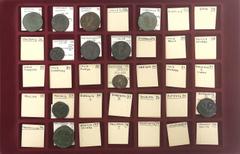 Ancient Coins Roman Empire, lot of eleven (11) AE issues, II - III century A.D. Cesarstwo Rzymskie, zestaw 11 monet brązowych, II - III wiek n.e. (11) Lot of eleven (11) AE issues. Include: (3) Septim