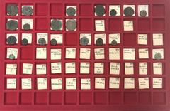 Ancient Coins Roman Empire, lot of 21 AE issues, IV - V century A.D. Cesarstwo Rzymskie, zestaw 21 monet brązowych, IV - V wiek n.e. (21) Late Roman Empire, ot of twenty-one AE issues. Includes: (2) G