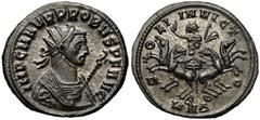 Ancient Coins Probus (276-282) Antoninian, Serdica - ex. Philippe Gysen Probus (276-282) Antoninian, Serdica - ex. Philippe Gysen Obverse: IMP C M AVR PROBVS P F AVG Radiate bust right in consular rob