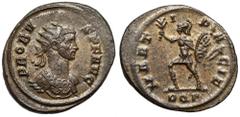 Ancient coins Probus (276-282 AD) Antoninian, Rome - AEQVITI seriesThis coin is part of the famous coded Aeqviti series (see the letter 'Q' in the exergue, which is the 3rd letter of the AEQVITI word 