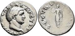Roman Imperial Otho, 69. Denarius (Silver, 19 mm, 3.13 g, 6 h), Rome, 15 January-16 April 69. IMP M OTHO CAESAR AVG TR P Bare head of Otho to right. Rev. SECVRI[TAS] P R Securitas standing front, head
