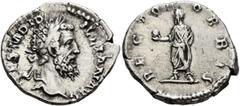Roman Imperial Didius Julianus, 193. Denarius (Silver, 18 mm, 3.00 g, 6 h), Rome, 28 March-1 June 193. IMP CAES M DID IVLIAN AVG Laureate head of Didius Julianus to right. Rev. RECTOR ORBIS Didius Jul