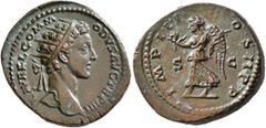 The Aes Augustorum Collection Commodus, 177-192. Dupondius (Orichalcum, 27 mm, 16.60 g, 12 h), Rome, 179. L AVREL COMMODVS AVG TR P IIII Radiate head of Commodus to right. Rev. IMP III COS II P P / S 