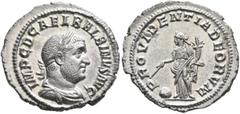 Roman Imperial Balbinus, 238. Denarius (Silver, 21 mm, 2.88 g, 11 h), Rome, circa April-June 238. IMP C D CAEL BALBINVS AVG Laureate, draped and cuirassed bust of Balbinus to right. Rev. PROVIDENTIA D