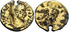 The Aurum Barbarorum Collection IV UNCERTAIN GERMANIC TRIBES, Aurum Barbarorum. Late 3rd-early 4th centuries. 'Aureus' (Subaeratus, 19.5 mm, 2.45 g, 6 h), 'Early Group'. Imitating Severus Alexander, 2