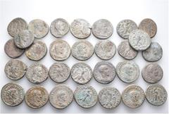 Group Lots A lot containing 30 billon coins. All: Syro-Phoenician tetradrachms. Fine to good very fine. LOT SOLD AS IS, NO RETURNS. 30 coins in lot. From a European collection, formed before 2005.