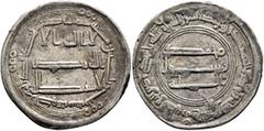 Early Medieval & Islamic ISLAMIC, 'Abbasid Caliphate. temp. Al-Saffah, AH 132-136 / AD 749-754. Dirham (Silver, 24 mm, 2.92 g, 2 h), al-Kufa, AH 133 = 750/1. ‘lā ilāha illā / Allāh waḥdahū / lā sharīk