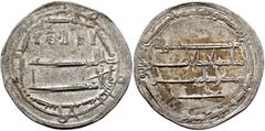 Early Medieval & Islamic ISLAMIC, 'Abbasid Caliphate. temp. Al-Rashid, AH 170-193 / AD 786-809. Dirham (Silver, 26 mm, 2.92 g, 6 h), Madinat al-Salam, AH 182 = 798/9. ‘lā ilāha illā / Allāh waḥdahū / 
