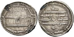 Early Medieval & Islamic ISLAMIC, 'Abbasid Caliphate. temp. Al-Rashid, AH 170-193 / AD 786-809. Dirham (Silver, 25 mm, 3.27 g, 3 h), Marw, AH 185 = 801/2. ‘lā ilāha illā / Allāh waḥdahū / lā sharīka l