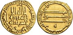 Early Medieval & Islamic ISLAMIC, 'Abbasid Caliphate. temp. Al-Rashid, AH 170-193 / AD 786-809. Dinar (Gold, 18 mm, 4.03 g, 1 h), [Madinat al-Salam], AH 190 = 805/6. ‘lā ilāha illā / Allāh waḥdahū / l