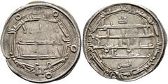 Early Medieval & Islamic ISLAMIC, 'Abbasid Caliphate. temp. Al-Rashid, AH 170-193 / AD 786-809. Dirham (Silver, 26 mm, 2.48 g, 9 h), Maʿdin al-Shash, AH 190 = 805/6. ‘lā ilāha illā / Allāh waḥdahū / l