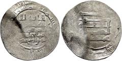 Early Medieval & Islamic ISLAMIC, 'Abbasid Caliphate. Al-Muqtadir, third reign, AH 317-320 / AD 929-932. Dirham (Silver, 25 mm, 2.47 g, 7 h), Halab, AH 320 = 932/3. Citing his son, Abuʾl-ʿAbbas, as he