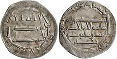 Early Medieval & Islamic ISLAMIC, 'Abbasid Caliphate. temp. Al-Rashid, AH 170-193 / AD 786-809. Dirham (Silver, 25 mm, 2.76 g, 6 h), Madinat al-Salam, AH 179 = 795/6. ‘lā ilāha illā / Allāh waḥdahū / 