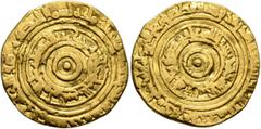 Early Medieval & Islamic ISLAMIC, Fatimids. al-'Aziz billah, AH 365-386 / AD 975-996. Dinar (Gold, 20 mm, 3.95 g), al-Mansuriya, AH 371 = 981/2. Two concentric circles of inscription with a relatively