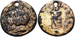 Early Medieval & Islamic UNCERTAIN GERMANIC TRIBES, Aurum Barbarorum. Late 3rd-early 4th centuries. 'Aureus' (Subaeratus, 21 mm, 4.67 g, 12 h), 'Gordian Group'. Imitating Gordian III, 238-244. IMP GOR