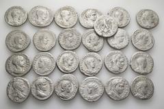 Group Lots A lot containing 25 silver coins. All: Syro-Phoenician. Tetradrachms. Very fine. LOT SOLD AS IS, NO RETURNS. 25 coins in lot. From a European collection, formed before 2005.