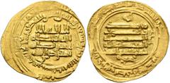 Early Medieval & Islamic ISLAMIC, Egypt & Syria (Pre-Fatimid). Tulunids. Khumarawaih, AH 270-282 / AD 884-896. Dinar (Gold, 24 mm, 4.13 g, 9 h), Antakiyya (Antiochia), AH 278 = AD 891/2, AH 278 = AD 8