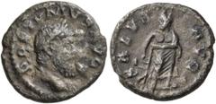 Roman Imperial Postumus, Romano-Gallic Emperor, 260-269. Quinarius (Billon, 14 mm, 1.51 g, 7 h), Cologne, 266. POSTVMVS AVG Jugate heads of Postumus, in front, and Hercules, in back, to right, both la