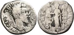 Roman Imperial Didius Julianus, 193. Denarius (Silver, 18 mm, 2.63 g, 1 h), Rome. IMP CAES M DID [IVLIAN AVG] Laureate head of Didius Julianus to right. Rev. CONCORD MILIT Concordia standing front, he