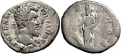 Roman Imperial Didius Julianus, 193. Denarius (Silver, 19 mm, 2.41 g, 6 h), Rome. IMP CAES M DID IVLIAN AVG Laureate head of Didius Julianus to right. Rev. [P M T]R P COS Fortuna standing front, head 