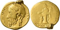 The Aurum Barbarorum Collection UNCERTAIN GERMANIC TRIBES, Pseudo-Imperial coinage. Mid 3rd-early 4th centuries. 'Aureus' (Gold, 20 mm, 6.32 g, 7 h), imitating Marcus Aurelius, 161-180. [...]DNENΛI ΛV