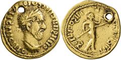 The Aurum Barbarorum Collection UNCERTAIN GERMANIC TRIBES, Pseudo-Imperial coinage. Mid 3rd-early 4th centuries. 'Aureus' (Gold, 20 mm, 7.05 g, 11 h), imitating Macrinus, 217-218, or Maximinus I (235-