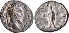 Roman Imperial Didius Julianus, 193. Denarius (Silver, 18 mm, 3.01 g, 6 h), Rome, 28 March-1 June 193. IMP CAES M DID IVLIAN AVG Laureate head of Didius Julianus to right. Rev. RECTOR ORBIS Didius Jul