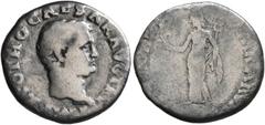 Roman Imperial Otho, 69. Denarius (Silver, 18 mm, 2.80 g, 5 h), Rome, 15 January-16 April 69. IMP M OTHO CAESAR AVG TR P Bare head of Otho to right. Rev. PAX ORBIS TERRARVM Pax standing front, head to