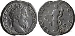 Roman Imperial Pertinax, 193. Sestertius (Orichalcum, 31 mm, 29.50 g, 6 h), Rome. IMP CAES P HELV PERTINAX AVG Laureate head of Pertinax to right. Rev. AEQVIT AVG TR P COS II / S - C Aequitas standing