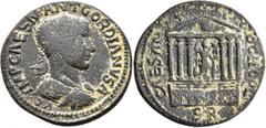 Roman Provincial PISIDIA. Antiochia. Gordian III, 238-244. 'Sestertius' (Bronze, 34 mm, 26.00 g, 7 h). IMP CAES M ANT GORDIANVS AVG Laureate, draped and cuirassed bust of Gordian III to right, seen fr