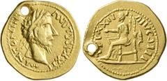 The Aurum Barbarorum Collection II UNCERTAIN GERMANIC TRIBES, Pseudo-Imperial coinage. Mid 3rd-early 4th centuries. 'Aureus' (Gold, 21 mm, 5.82 g, 5 h), 'Stern Group'. Imitating Marcus Aurelius, 161-1