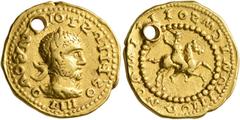 The Aurum Barbarorum Collection II UNCERTAIN GERMANIC TRIBES, Pseudo-Imperial coinage. Late 3rd-early 4th centuries. 'Aureus' (Gold, 19 mm, 6.89 g, 3 h), 'Ulów Group', O1/R1. Imitating Valerian I, 253