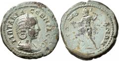 Roman Provincial THRACE. Mesembria. Otacilia Severa, Augusta, 244-249. Diassarion (Bronze, 22 mm, 5.76 g, 1 h). Μ ΩΤΑΚΙΛ ϹЄΒΗΡΑ ϹЄΒ Diademed and draped bust of Otacilia Severa to right. Rev. [ΜЄϹ]ΑΜΒΡ