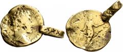 Early Medieval & Islamic UNCERTAIN GERMANIC TRIBES, Pseudo-Imperial coinage. Mid 3rd-early 4th centuries. 'Aureus' (Gold, 17 mm, 4.76 g, 7 h), 'Early Group'. Imitating Marcus Aurelius as Caesar, 138-1