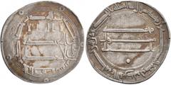 Early Medieval & Islamic ISLAMIC, 'Abbasid Caliphate. temp. Al-Rashid, AH 170-193 / AD 786-809. Dirham (Silver, 23 mm, 2.78 g, 9 h), al-Rafiqa, AH 188 = AD 803/4. SICA III, 763. Nicely toned. Very fin