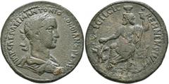 Roman Provincial PISIDIA. Cremna. Gordian III, 238-244. 'Sestertius' (Bronze, 34 mm, 18.54 g, 1 h). IMP CAESARI M ANTONIO GORDIANO P F AVG Laureate, draped and cuirassed bust of Gordian III to right, 