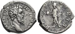 Roman Imperial Didius Julianus, 193. Denarius (Silver, 18 mm, 2.95 g, 5 h), Rome, 28 March-1 June 193. [IMP] CAES M DID IVLIAN AVG Laureate head of Didius Julianus to right. Rev. RECTOR ORBIS Didius J