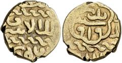 Early Medieval & Islamic ISLAMIC, Mamluks. al-Ashraf Qansuh II al-Ghuri, AH 906-922 / AD 1501-1516. Ashrafi (Gold, 14 mm, 3.38 g, 11 h), Dimashq, AH 919 = AD 1513/4. Album 1041. Balog, Mamluk, 885. SI
