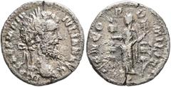 Roman Imperial Didius Julianus, 193. Denarius (Silver, 17 mm, 2.16 g, 6 h), Rome. IMP CAES M DID IVLIAN AVG Laureate head of Didius Julianus to right. Rev. CONCORD MILIT Concordia standing front, head