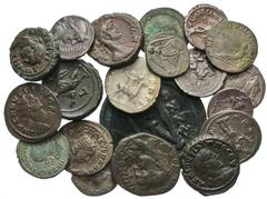 Group Lots [Miscellaneous]. Lot of twenty-one AR and Æ. Includes: Syria. Caracalla. AR tetradrachm // Egypt, Alexandria. Æ tetradrachms (Philip I, Trajan Decius, Gallienus, and Diocletian). All previo